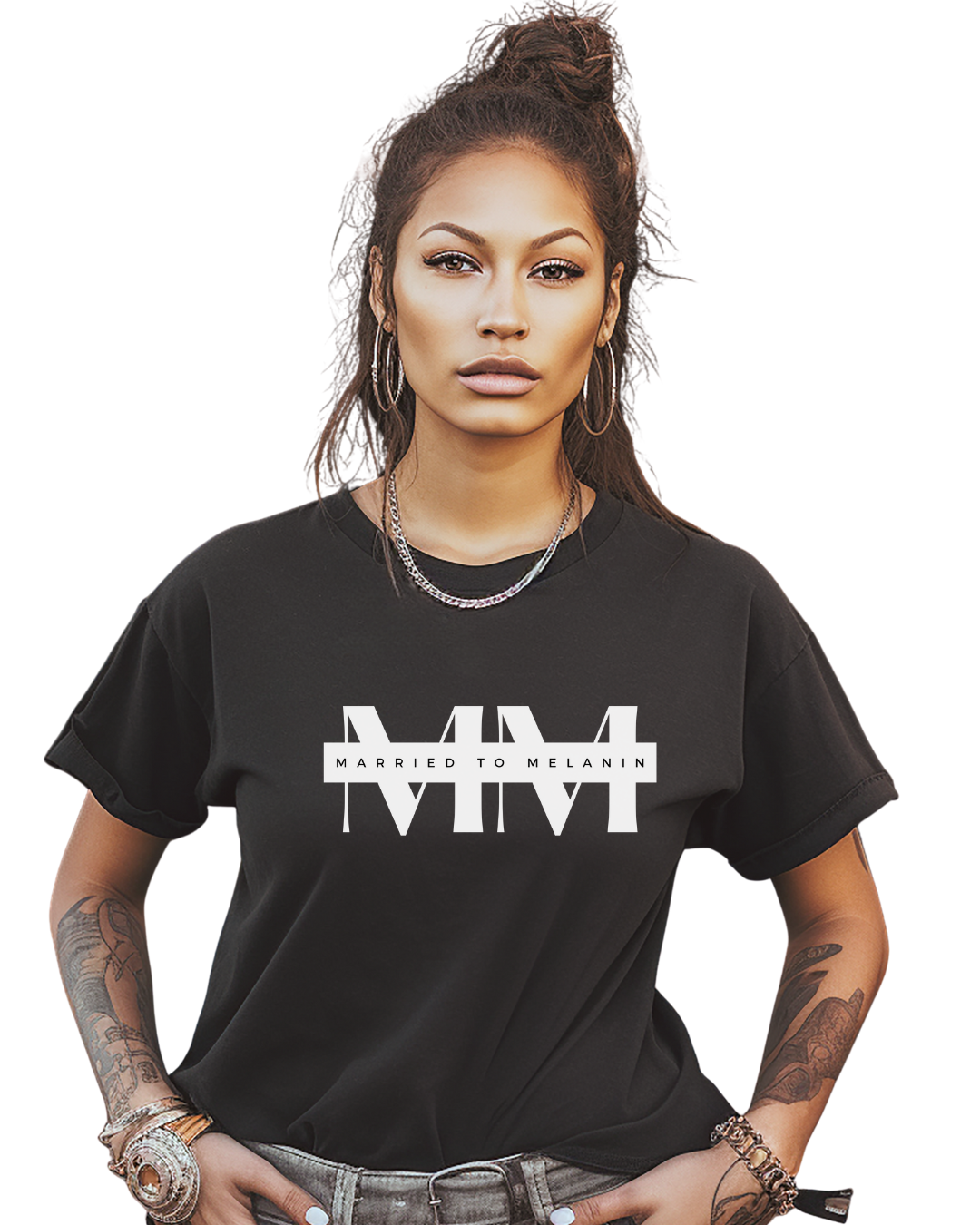 "Married to Melanin" T-Shirt
